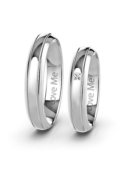 Love Me Yeni Model 1 Adet Mücevher Kalitesinde 4.5mm Beyaz Renk Asla Kararmaz...