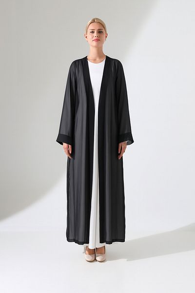 Fi'l Arz Fashion Tie-Up Long Cardigan