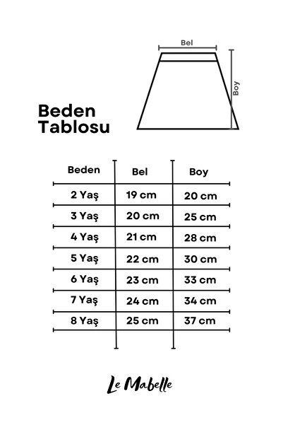 Le Mabelle Mavi  Kelebek Aplikeli Kız Çocuk Tül Etek - Pauline