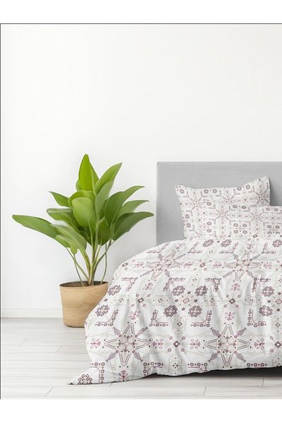 SENLİFE Belysima Double Cotton Duvet Cover Set