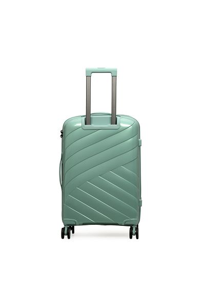Prince Travelling Prince Hard PP Luggage Expedition Set of 2, Dual Wheels – 20" (40L) & 24" (62L) – Fresh Green