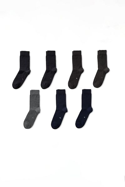 Tchibo Men 7 Pairs Socks, Multicolor