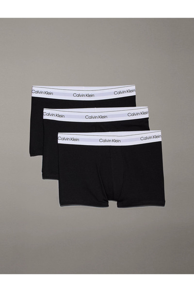 Calvin Klein Férfi márkalogó elasztikus pánttal, fekete boxer mindennapi használatra LV00NB4392 UB1