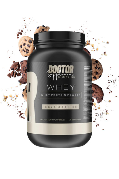 DR SUPPLEMENT WHEY 900 GR 25 SERVİS COOKIE AROMALI PROTEİN TOZU
