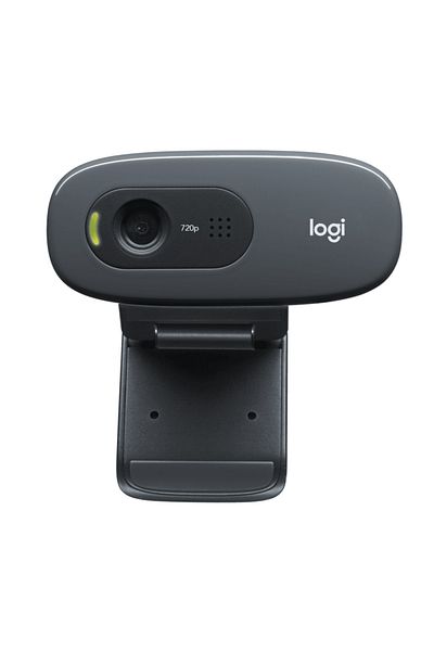 logitech Black C270 Hd 720P Webcam with Microphone