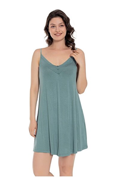 Cotpark Cămașă de noapte din țesătură din viscoză elastan pentru femei 18238