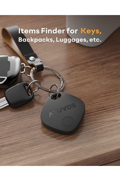 LIVVY Tracker Bluetooth Item Finder - Air Tag Bluetooth Luggage Tracker Compatible with App (Atvous)