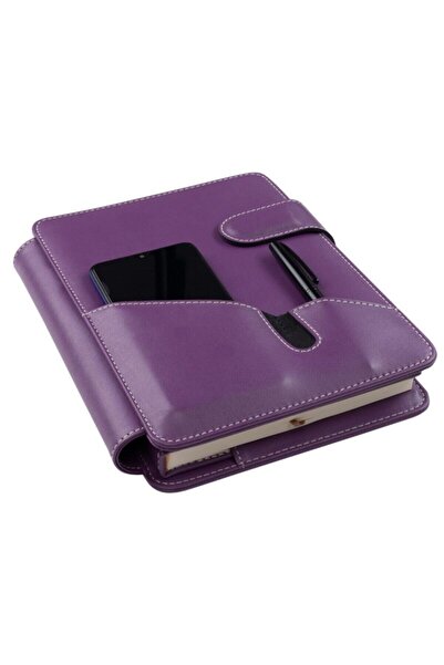 2K 2026 Yeni Yıl Organizer Ajanda Telefon Kılıflı Tarihli Çizgili 168 Yp 17x2...