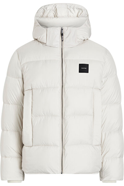 Calvin Klein Erkek Kapüşonlu Quilt Puffer Mont - Şık Ve Sıcak Kış Tasarımı