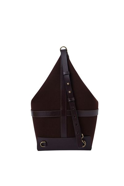 HELMBROOK Claire Genuine Leather Unisex Shoulder Bag with Strap