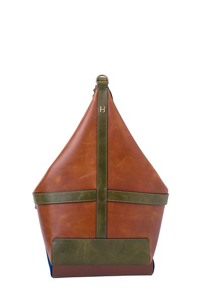 HELMBROOK Claire Genuine Leather Unisex Shoulder Bag with Strap