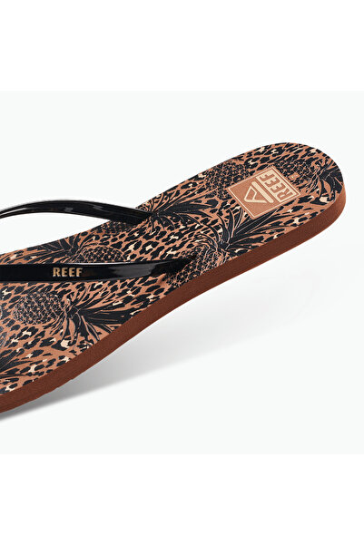 Reef Cj3968 Bliss-full Parmak Arası Kahverengi Kadın Terlik