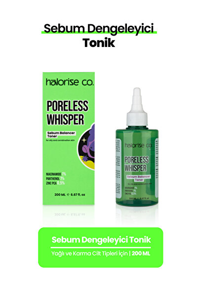 Halorise co. Akne, Siyah Nokta Ve Karşıtı Gözenek Sıkılaştırıcı Salisilik Asi...