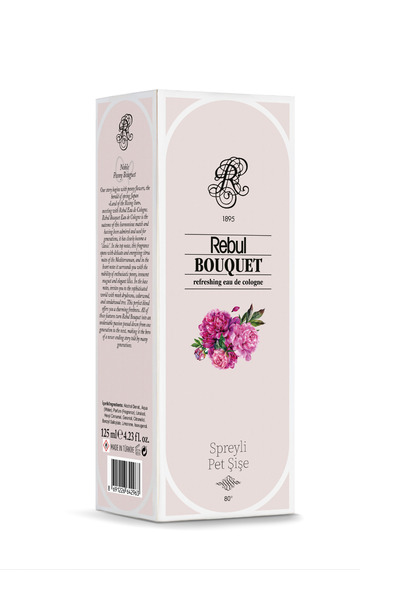 Rebul 125ml Bouquet Spreyli Kolonya Pet