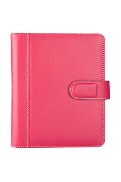 2K 2026 Новий рік Органайзер-агенда A5 4 кільця з датами, лінійований, веганський, 19,5x23 см.