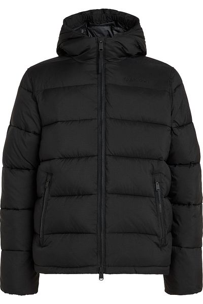 Calvin Klein Men's Calvin Klein Brand Logo Hoodie with Side Zipper Pockets Stylish Appearance Black1 m