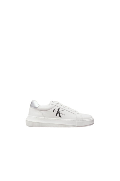 Calvin Klein Logolu Sneaker Ayakkabı YW0YW014760K9  AYAKKABI YW0YW01476 0K9