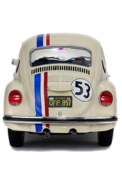 HAIZOL نموذج سيارة بيتل فينتيج دييكاست من سبيكة معدنية، بمقياس 1:36، سحب يدوي للخلف