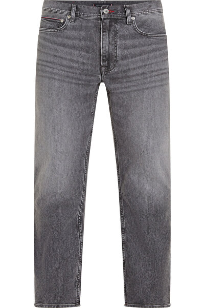 Tommy Hilfiger Erkek Koyu Gri Denim Jeans MW0MW34512 1B2