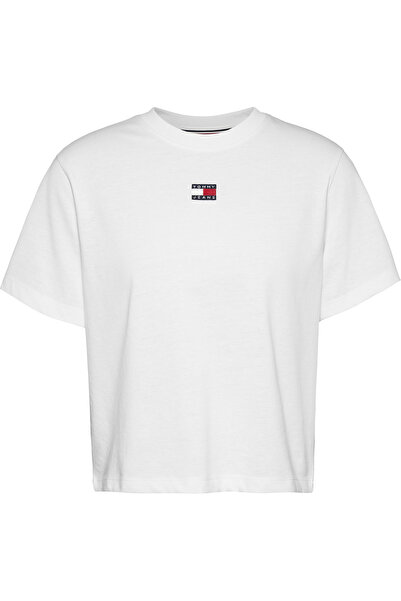 Tommy Hilfiger Tommy Jeans Kadin Boxy Fi?t Badge T-shirt