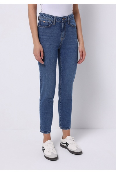 Colin's Slim Fit Dar Paça Kadın İndigo Jean Pantolon