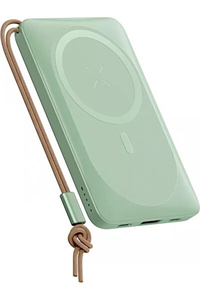 Rock Space Rock P89 10.000 mAh 20W MagSafe Powerbank YEŞİL