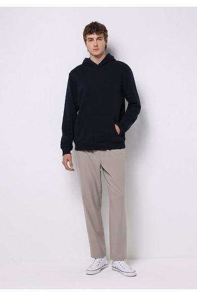 Colin's Regular Fit Mid Waist Straight Leg Men's Beige Trousers