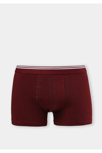 Colin's Modern Fit Plain Men's Claret Red Boxer
