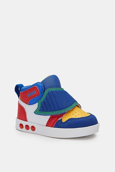 Vicco Ufo Model Lighted Baby Boy and Kids Sneakers Saks Blue Boots