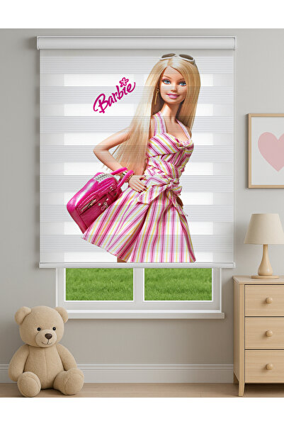 Home Prenses Temalı Dijital Baskılı Zebra Stor Perde – Kız Çocuk Odası İçin P...