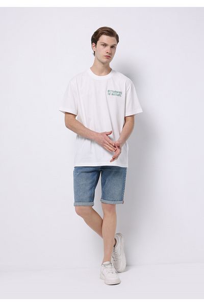 Colin's Straight Fit Low Waist Straight Men's Denim Jean Shorts
