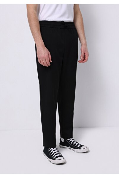 Colin's Regular Fit Orta Bel Düz Paça Erkek Siyah Pantolon