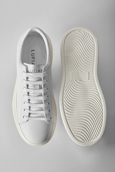 Lufian Gage Men's Casual Sneaker Shoes White