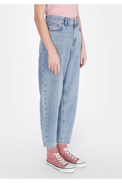Colin's 855 Fıona Barrel Fit Kadın Mavi Jean Pantolon