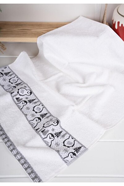 Baveno %100 Pamuk 2'li Nakışlı Desenli Havlu Seti Baveno