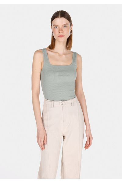 Colin's Slim Fit Women's Green Undershirt