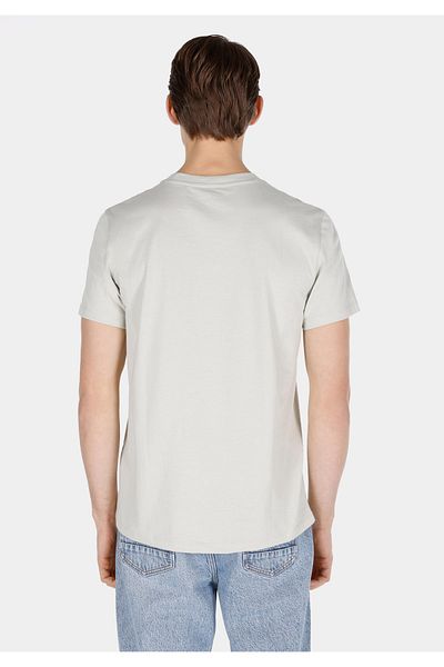 Colin's Regular Fit Round Neck Cotton Plain Men's Green Short Sleeve T-Shirt