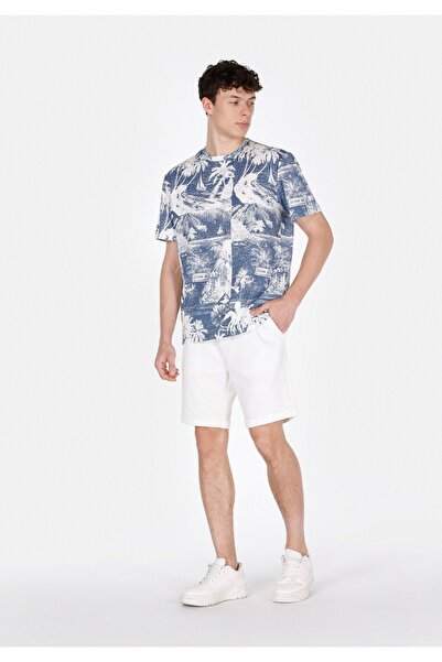 Colin's Ανδρικό κοντομάνικο μπλουζάκι Comfort Fit με στρογγυλή λαιμόκοψη