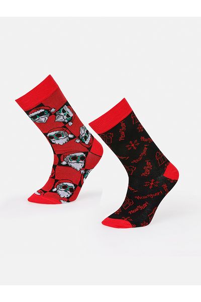 Colin's Men's Multicolored Patterned Socks