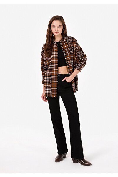 Colin's Bej Kadın Gömlek U.kol