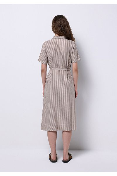 Colin's Regular Fit Women's Brown Dress
