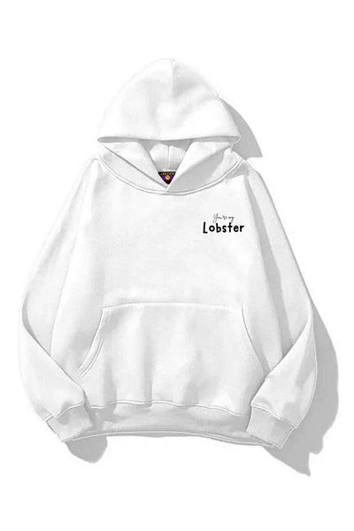 1blood Unisex You Are My Lobster Sweatshirt White