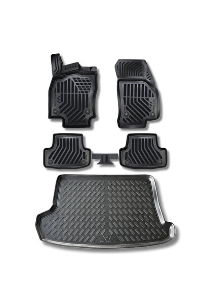 wöller Volkswagen T Roc Paspas Bagaj Havuzu 2016 2025 Arası Uyumlu 3d Ultraflex Set