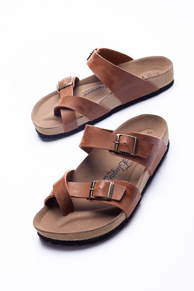 SWORD Casual Slippers - Orthopedic Sole Slippers Double Banded Buckle Daily Comfortable Home & Outdoor Slippers