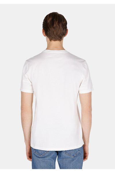 Colin's Regular Fit Round Neck Plain Men's White Short Sleeve T-Shirt