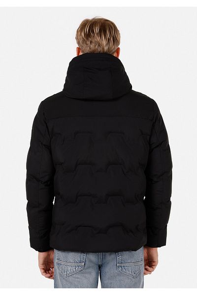 Colin's Regular Fit Men's Black Coat