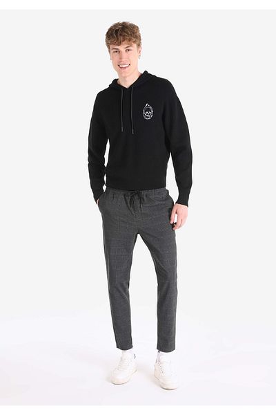 Colin's Slim Fit Mid Waist Straight Leg Men's Anthracite Trousers