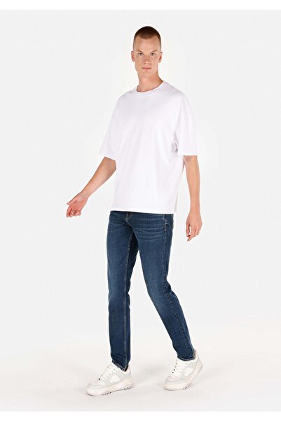 Colin's 044 Karl Normal Kesim Düşük Bel Düz Paça Mavi Erkek Pantolon Cl1071285