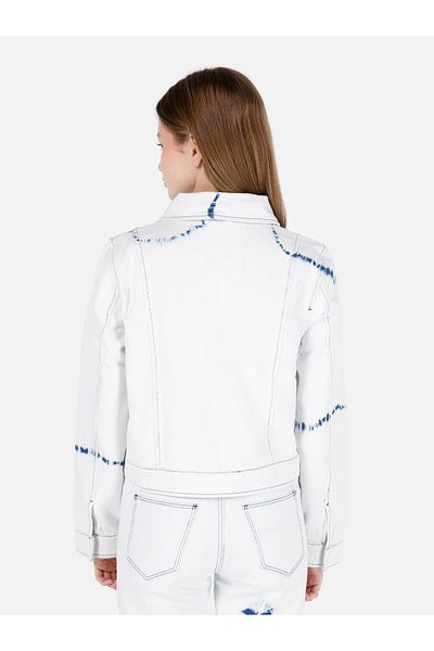 Colin's Regular Fit Buttoned Unlined Women's Blue Jacket