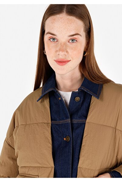 Colin's Regular Fit Shirt Neck Kadın Mont